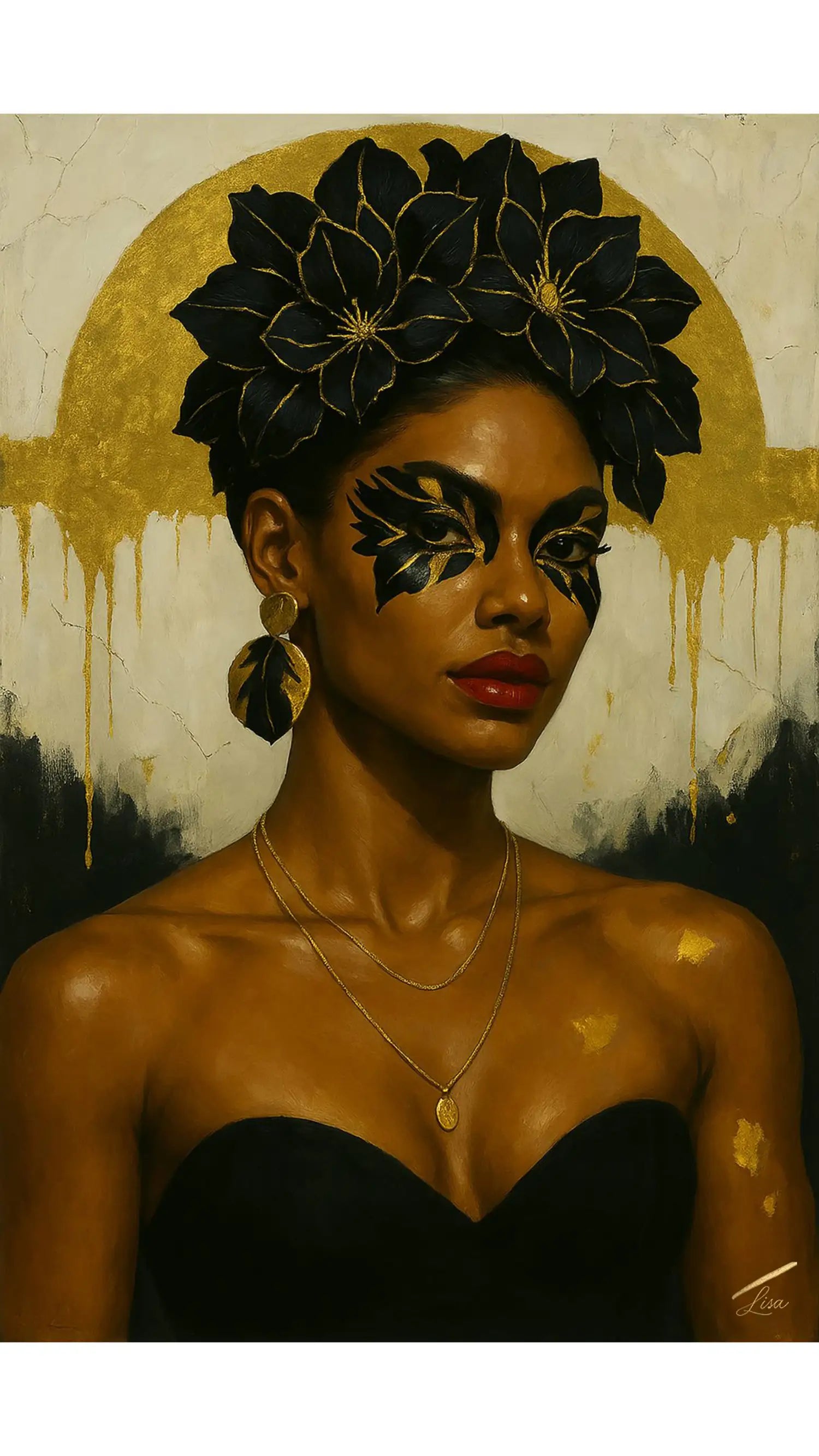 Fleur Obscure - Original Painting
