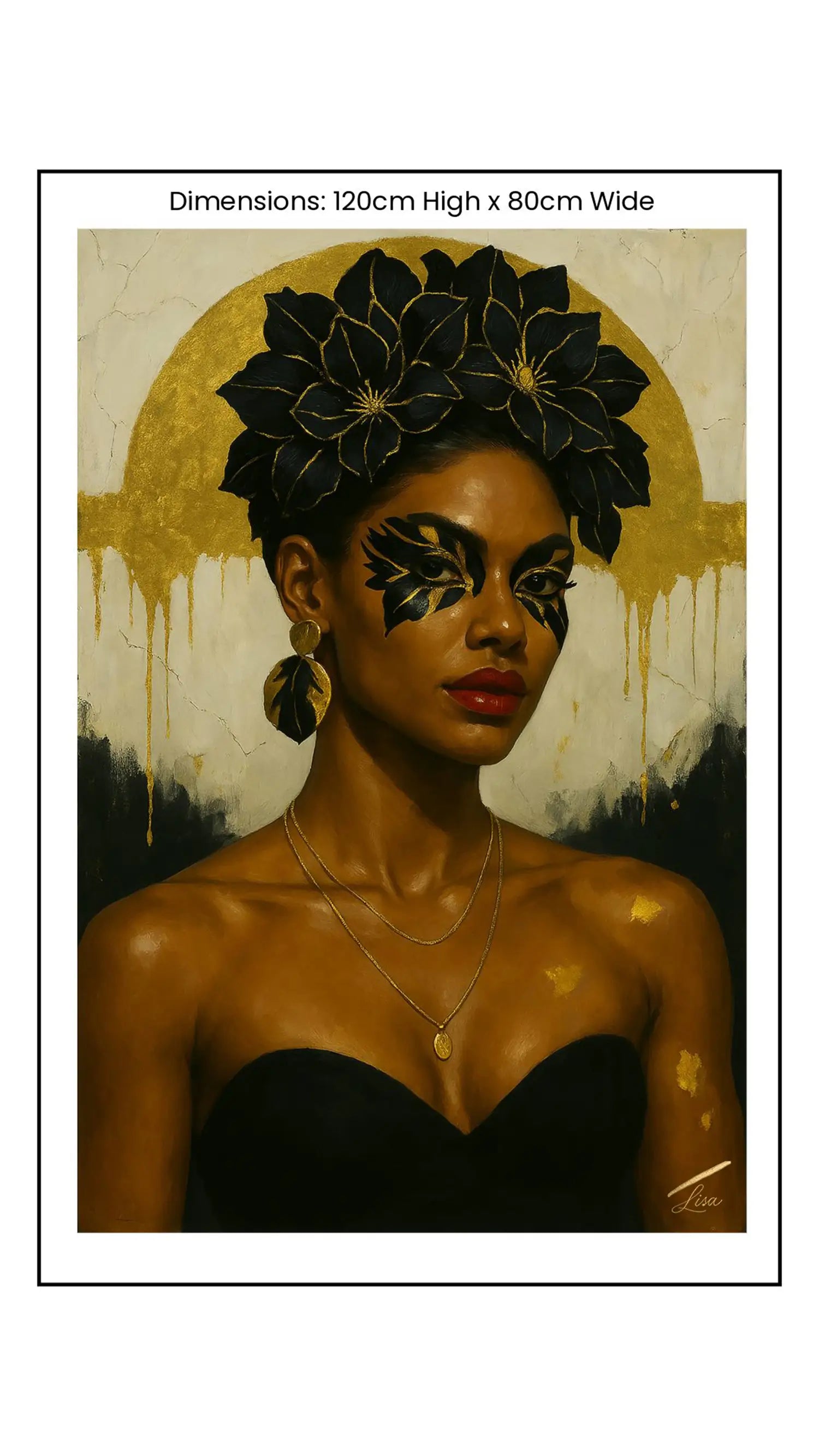 Fleur Obscure - Original Painting