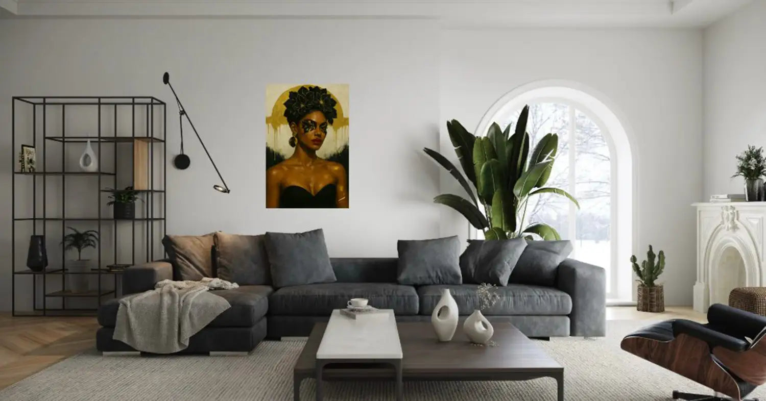Fleur Obscure - Original Painting