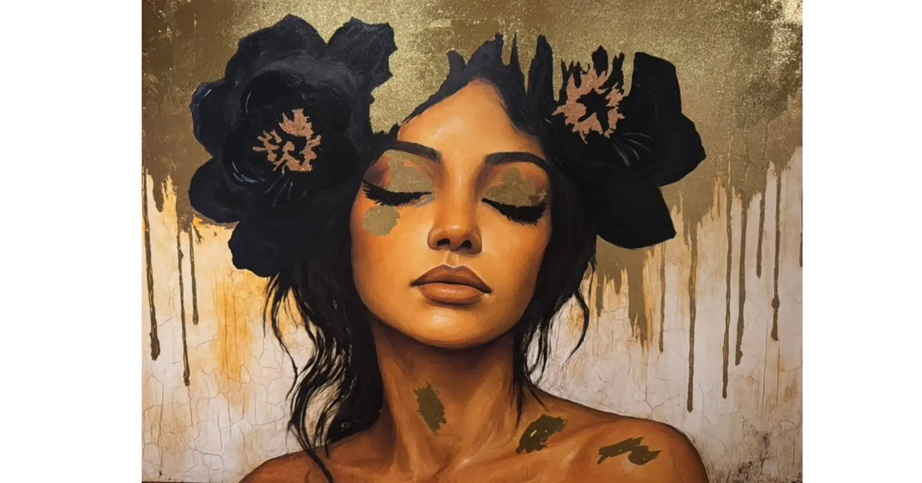 Golden Veil - Original Painting