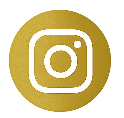 Instagram Gold Icon used by Luxe Wall Art by Lisa