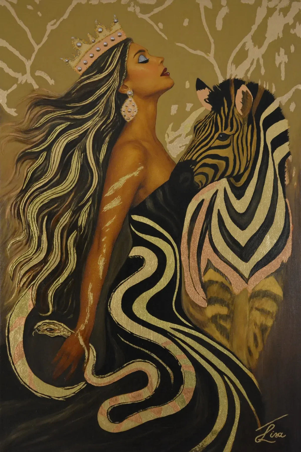 Crowned Instinct - Original Painting