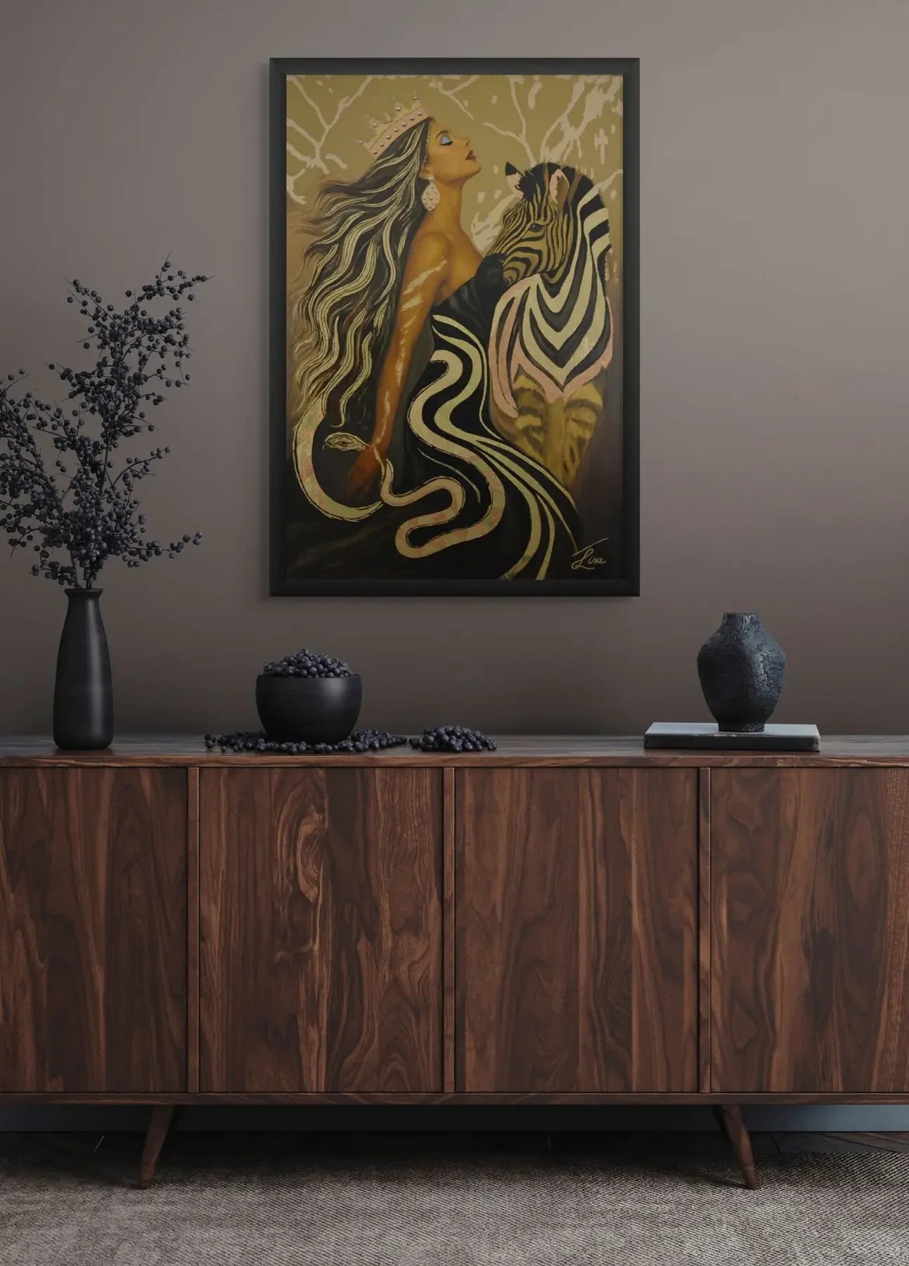 Crowned Instinct - Original Painting